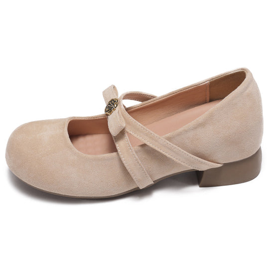 Damen Ballerinas mit verspieltem Schleifen-Detail und rutschfester Sohle EB