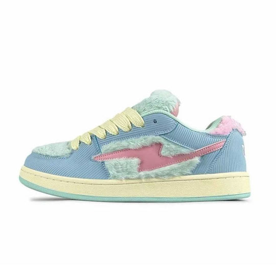 Damen Sneaker mit atmungsaktivem Mesh-Obermaterial und stoßdämpfender Sohle EB