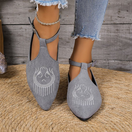 Damen Ballerinas im Boho-Stil EB