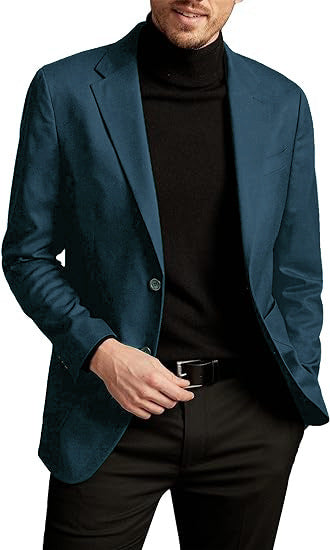 Herren eleganter Sakko mit modernem Schnitt und maßgeschneiderter Passform EB