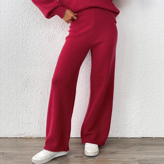 Damen Weite Strickhose EB