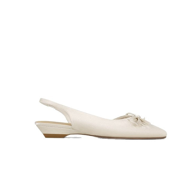 Damen Sling-Ballerinas mit dekorativem Schleifenakzent und komfortablem Fußbett EB
