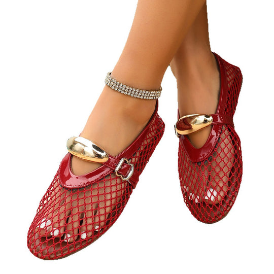 Damen Bequeme und elegante Netzschuhe EB
