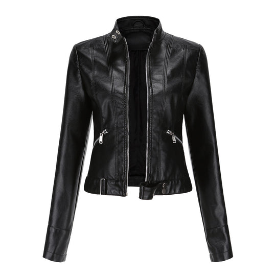 Damen Bikerjacke mit modernem Schnitt EB