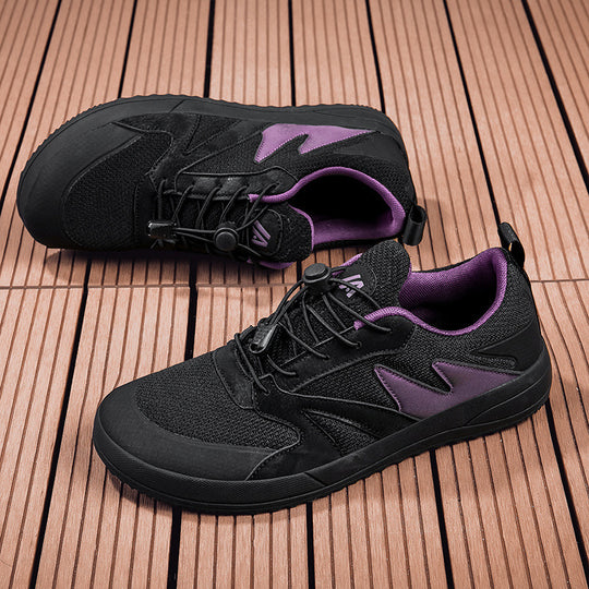 Damen Sportliche Sneaker mit innovativem Schnellschnürsystem und atmungsaktivem Obermaterial EB