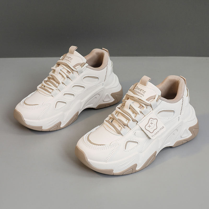 Damen Sportliche Chunky Sneakers mit atmungsaktiver Mesh-Oberfläche und dämpfender Sohle EB