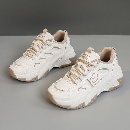 Damen Sportliche Chunky Sneakers mit atmungsaktiver Mesh-Oberfläche und dämpfender Sohle EB
