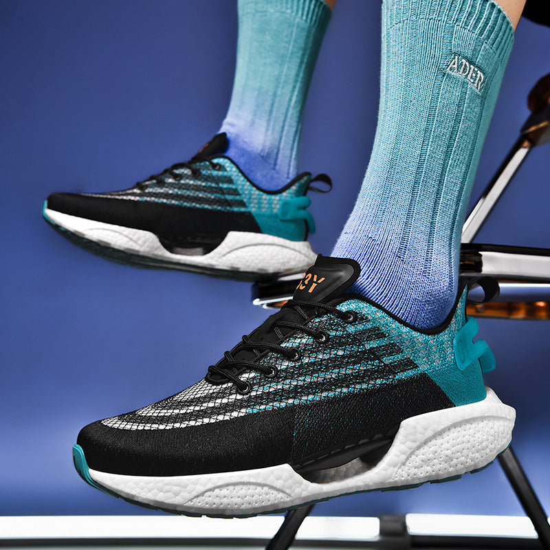 Damen Hochtechnologische Sport-Sneaker mit atmungsaktivem Obermaterial und innovativem Dämpfungssystem EB