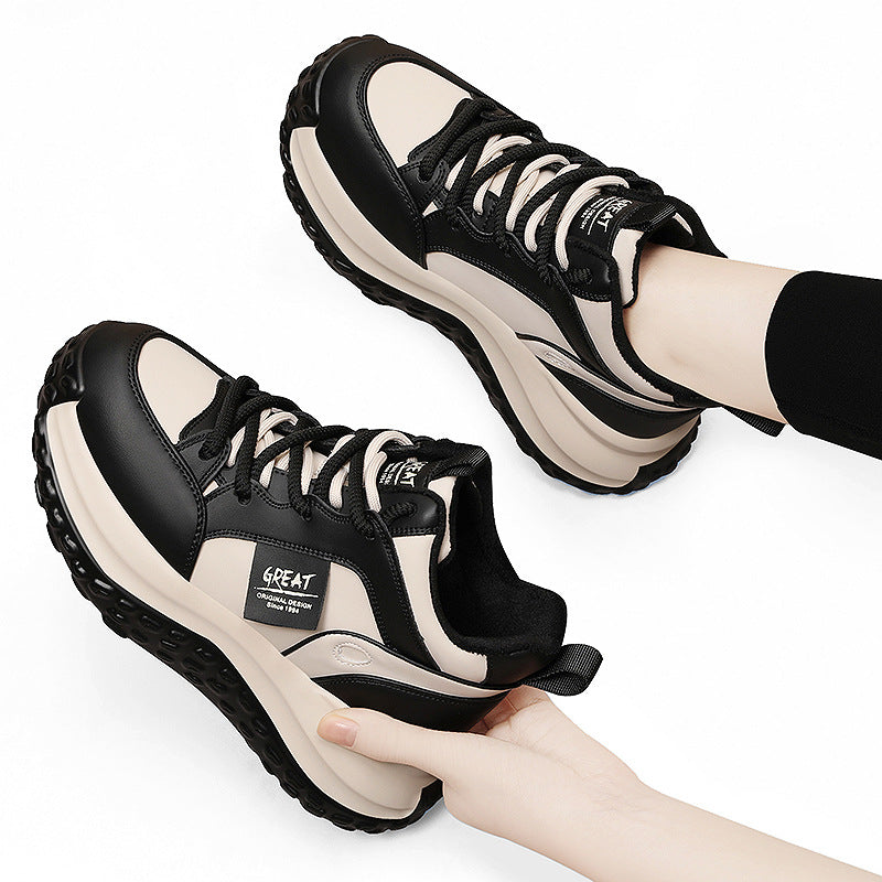 Damen Sportliche Chunky Sneaker mit dämpfender Außensohle EB