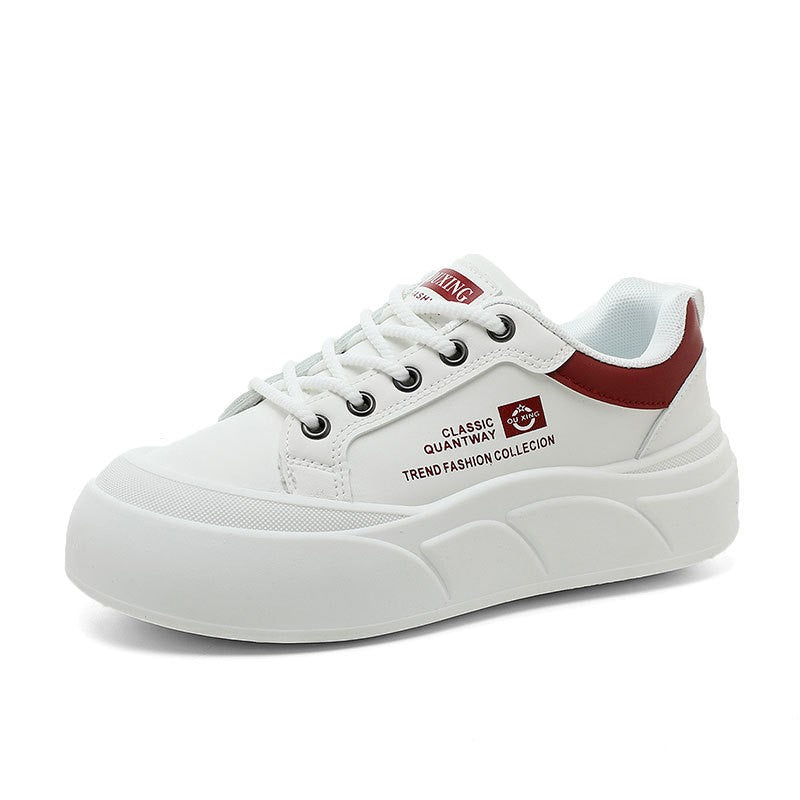 Damen Mode Sneakers mit sportlichem Design und gepolsterter Sohle EB