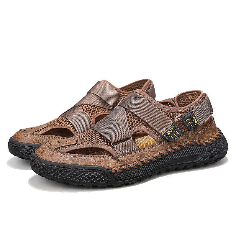 Damen Sport Sandalen mit atmungsaktivem Mesh und verstellbaren Riemen EB
