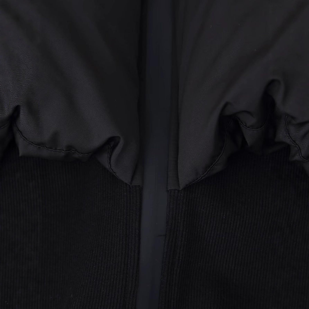 Damen Steppjacke mit hohem Kragen und elastischen Abschlüssen EB