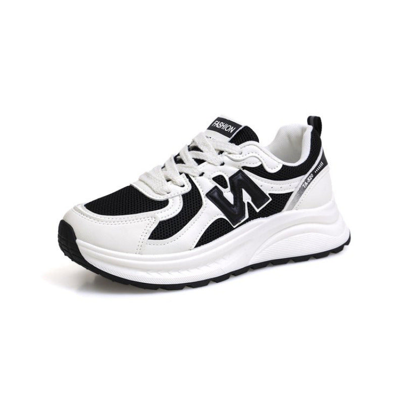 Damen Sportliche Sneakers mit atmungsaktivem Mesh-Obermaterial und dämpfendem Sohlenprofil EB