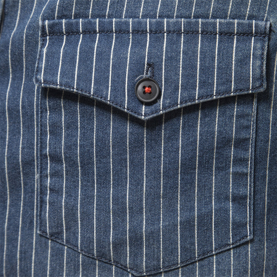 Herren Karohemd im modernen Slim-Fit-Stil mit Brusttaschen EB