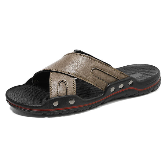 Herren Komfortable Freizeitsandalen mit rutschfester Sohle EB