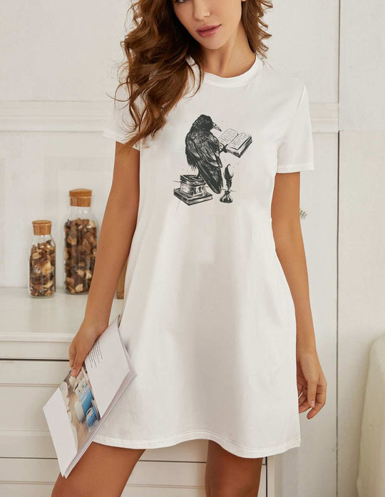 Damen Oversized T-Shirt mit inspirierendem Schriftzug und auffälligem Grafikdesign EB