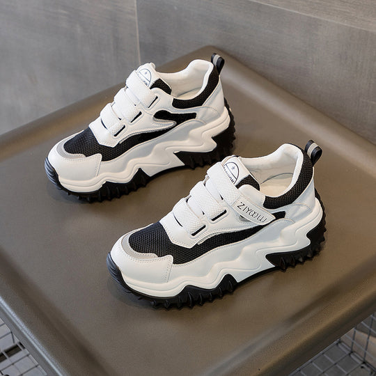 Damen Sportliche Trend-Sneaker mit gepolsterter Sohle und rutschfester Laufsohle EB