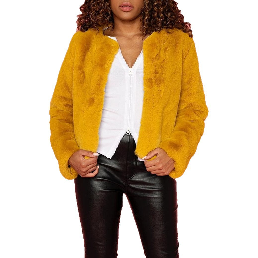 Damen Kuschelige Fleecejacke mit modischem Schnitt EB