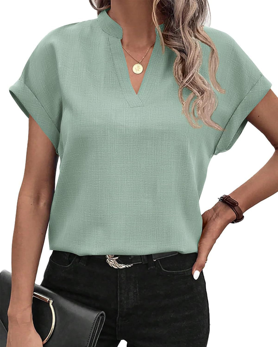 Damen lässige Bluse EB