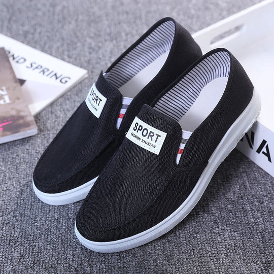 Damen Sportliche Canvas Slipper EB