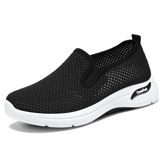 Damen Atmungsaktive Slip-On Sneakers mit ergonomischem Komfort EB