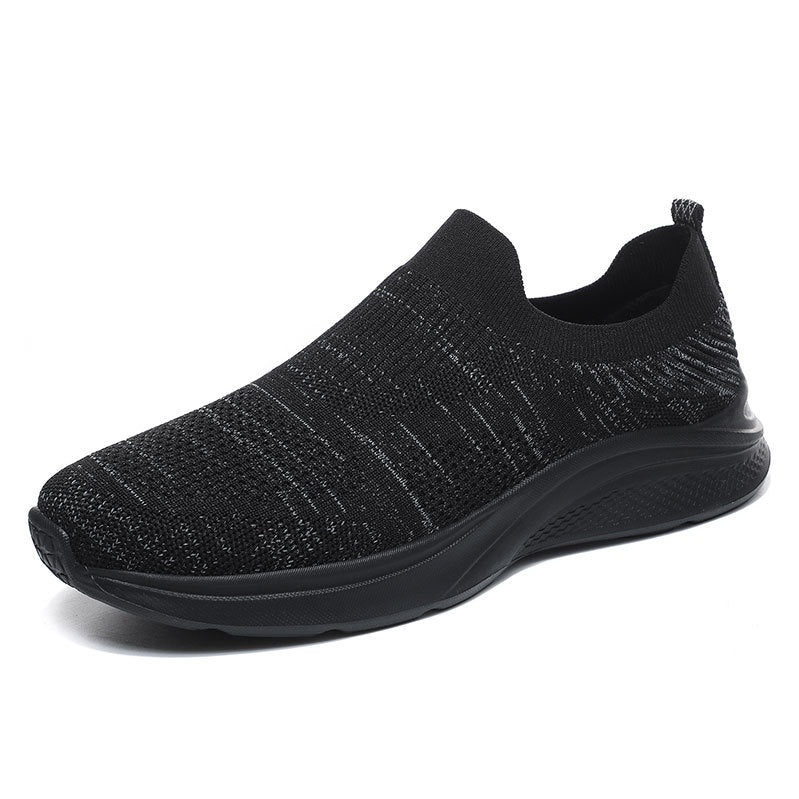 Damen Slip-On Sportschuhe mit atmungsaktivem Mesh-Obermaterial EB