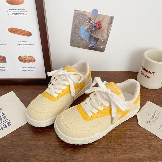 Damen Sportliche Sneakers mit dämpfender Sohle und atmungsaktiver Mesh-Oberfläche EB