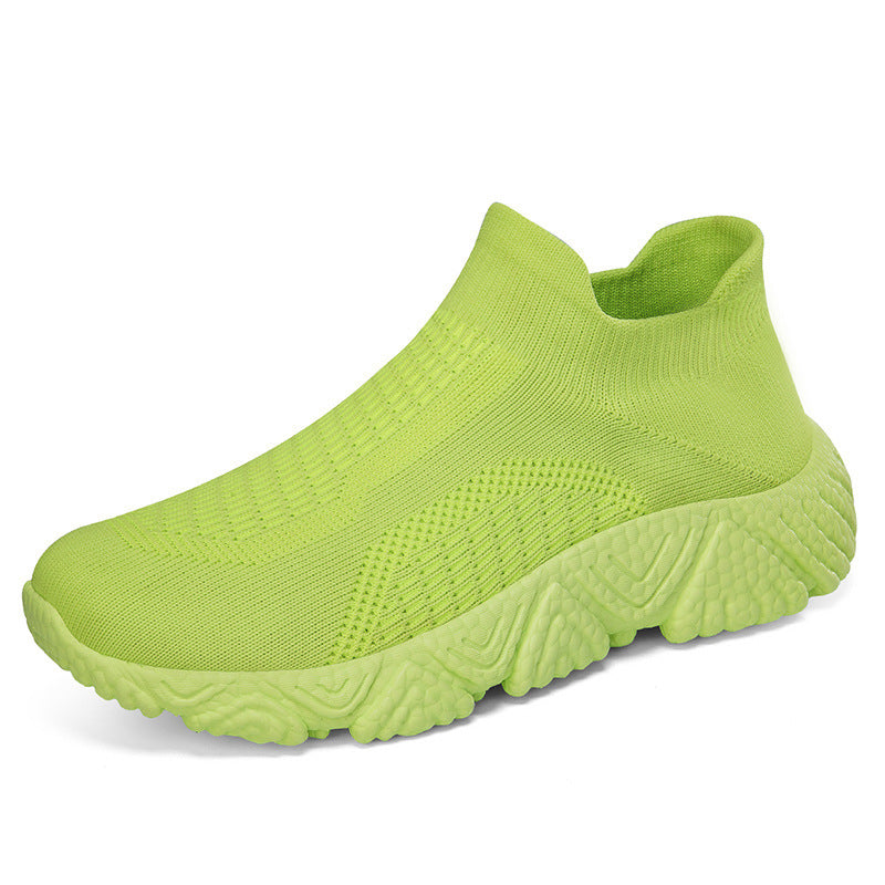 Damen High-Performance Slip-On Sneakers mit atmungsaktivem Design und flexibler Laufsohle EB