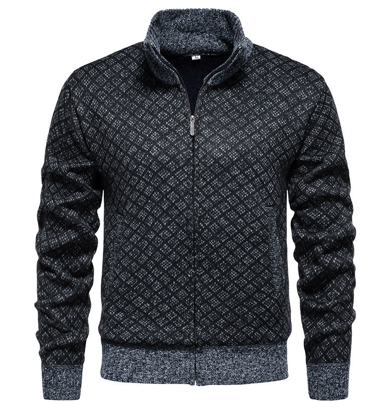 Herren gesteppte Sweatjacke EB