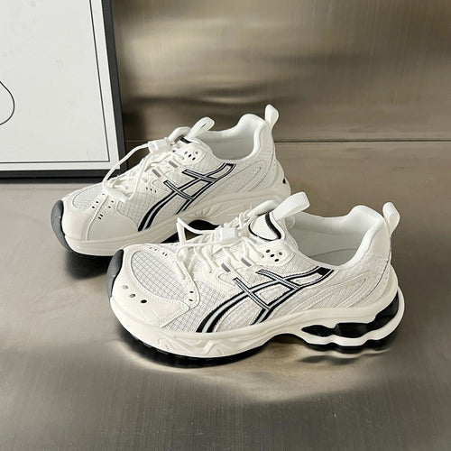 Damen Sportliche Lauf-Sneaker mit atmungsaktivem Mesh-Obermaterial und rutschfester Sohle EB