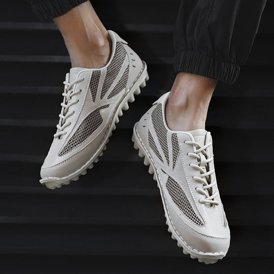 Herren Atmungsaktive Sport-Sneaker mit rutschfester Sohle EB