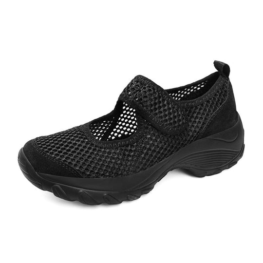 Damen Atmungsaktive Klettverschluss Schuhe EB