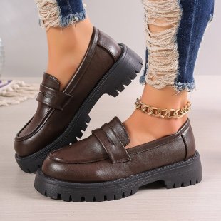 Damen Loafer mit modischem Bund und rutschfester Sohle EB