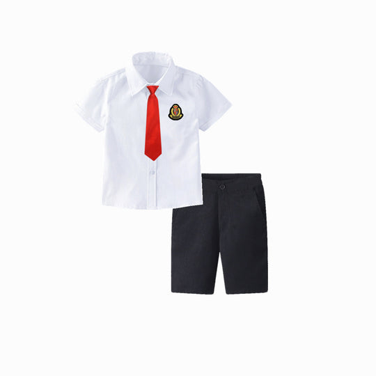 Unisex Elegant und bequemes Set aus Hemd und Shorts EB