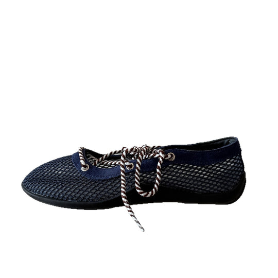 Damen Atmungsaktive Sport-Sneaker mit elastischen Schnürsenkeln und rutschfester Sohle EB