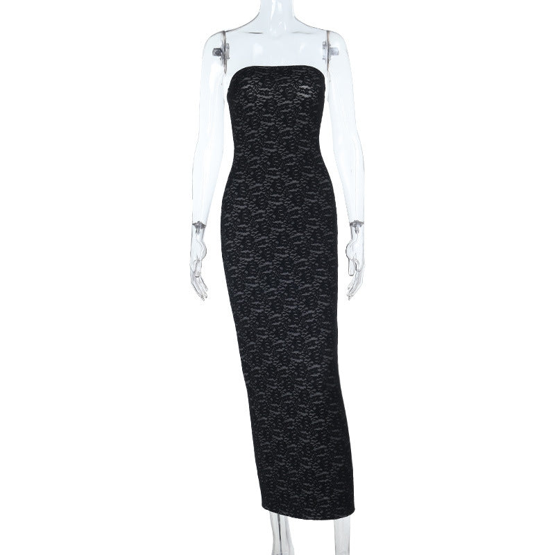 Damen Maxi-Rock aus eleganter Spitze mit figurschmeichelndem Schnitt EB