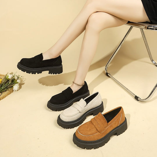 Damen Komfortable Sneaker im modernen Design mit dickem Plateau EB