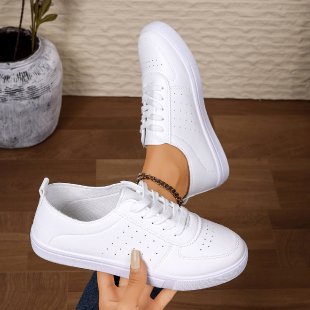 Damen komfortable Sneakers mit atmungsaktiven Perforationen EB