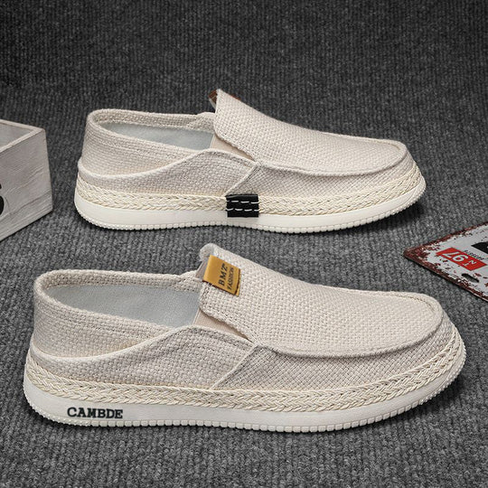Damen Bequeme Slip-On Schuhe mit atmungsaktiver Struktur EB