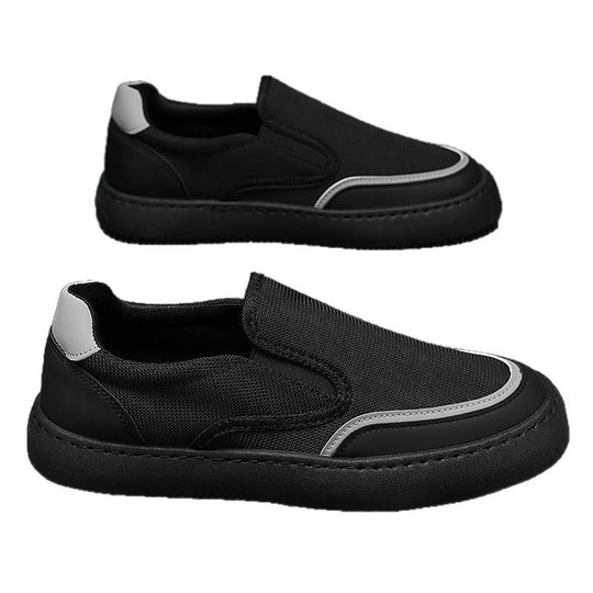 Damen Atmungsaktive Slip-On Sneakers mit gepolsterter Sohle EB