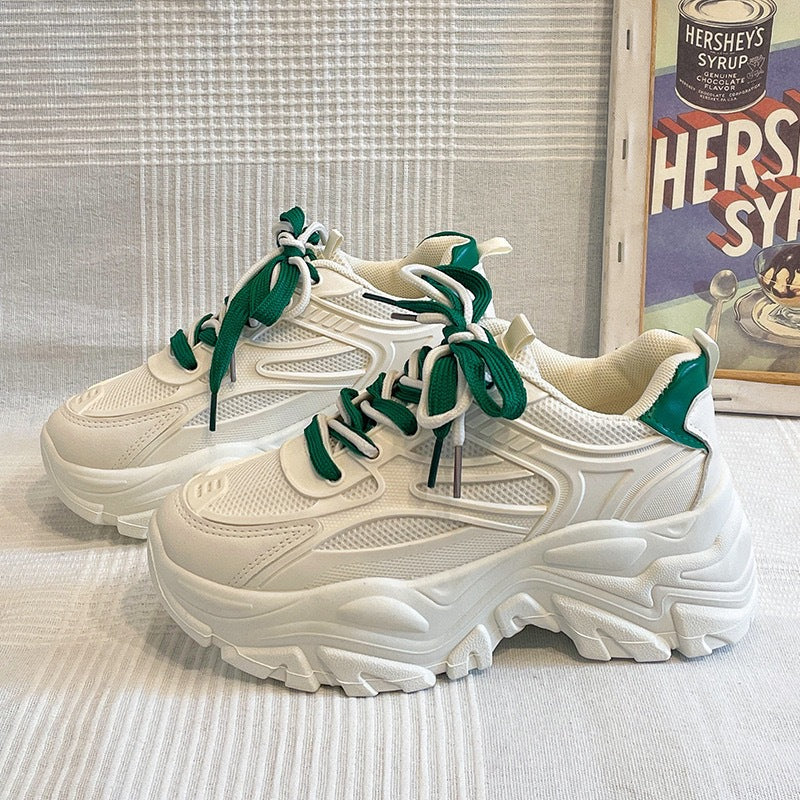 Damen Sportliche Lauf Sneakers mit komfortabler Polsterung und atmungsaktiven Einsätzen EB