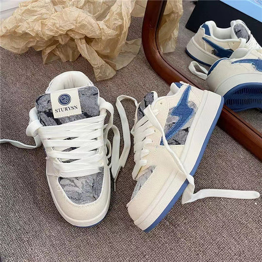 Damen Sportliche Sneakers mit einzigartigem Textil-Obermaterial und komfortabler Dämpfung EB