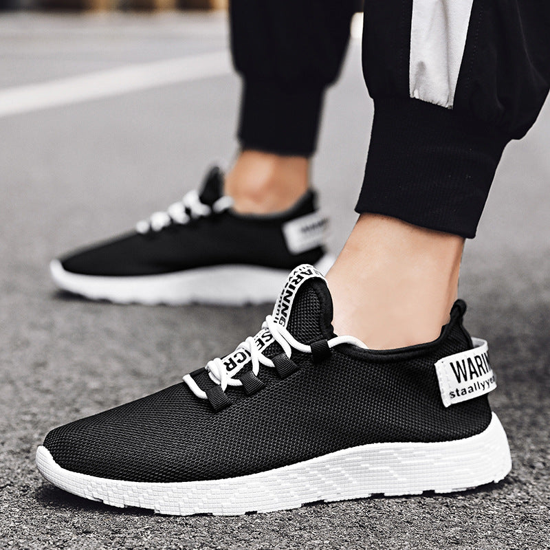 Damen Sportliche Sneaker mit strapazierfähiger Sohle und atmungsaktiver Struktur EB