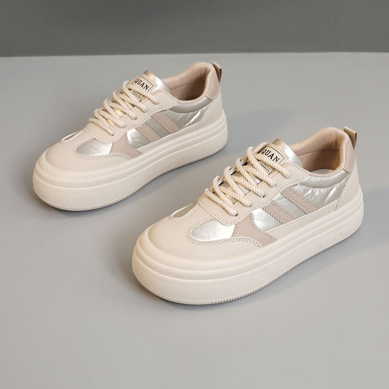 Damen Plattform-Sneaker mit sportivem Design EB