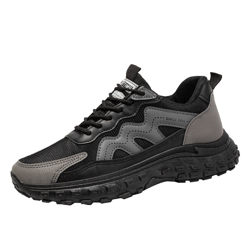 Herren Sportliche Lauf-Sneaker mit robustem Profil und dämpfender Sohle EB