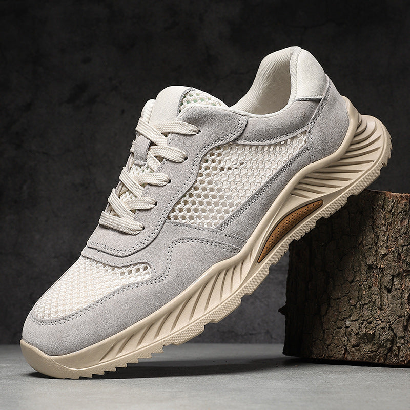 Herren Atmungsaktive Sport-Sneaker mit flexibler Gummisohle und robustem Obermaterial EB
