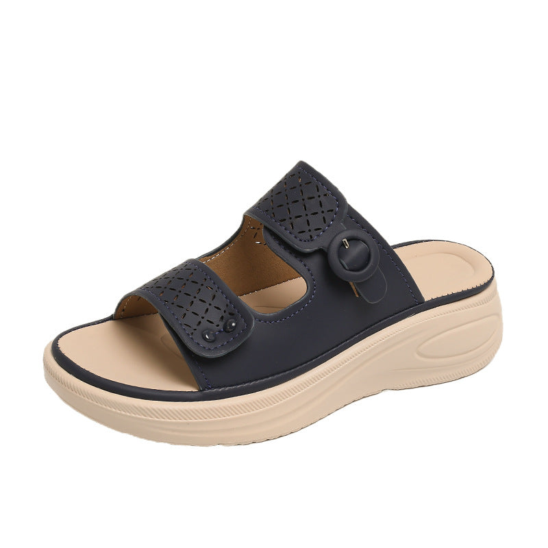 Damen Atmungsaktive Clogs mit modischem Lochdesign und komfortablem Fußbett EB