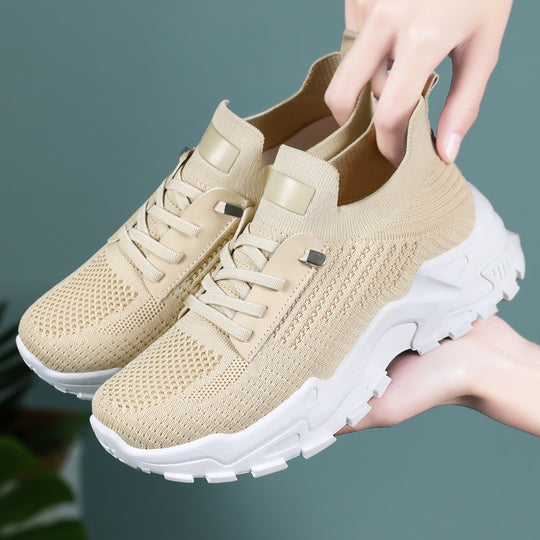Damen Sportliche Lauf Sneakers EB