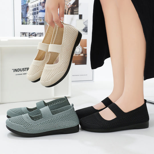 Damen atmungsaktive und leichte Freizeitschuhe EB