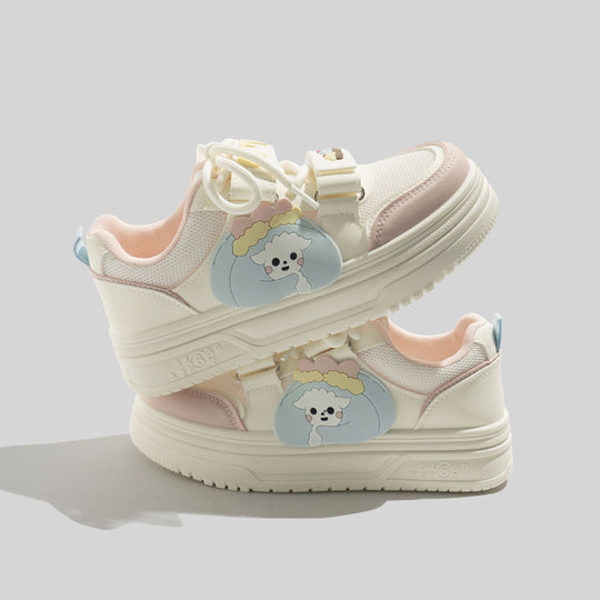 Damen Sneakers mit niedlichem Tiermotiv und ergonomischem Design EB